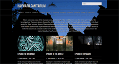 Desktop Screenshot of haywardsanitarium.com